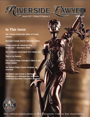 March 2017 - Riverside Lawyer Magazine