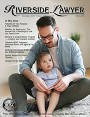 December 2018 - Riverside Lawyer Magazine