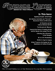 September 2018 - Riverside Lawyer Magazine