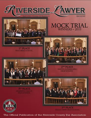 April 2019 - Riverside Lawyer Magazine