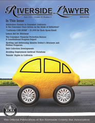 June 2019 - Riverside Lawyer Magazine