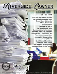 September 2019 - Riverside Lawyer Magazine