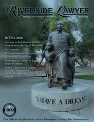 February 2021 - Riverside Lawyer Magazine
