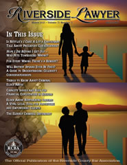 March 2021 - Riverside Lawyer Magazine