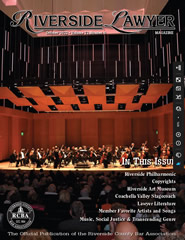 October 2022 - Riverside Lawyer Magazine