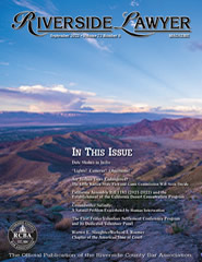 September 2022 - Riverside Lawyer Magazine