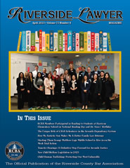 April 2023 - Riverside Lawyer Magazine