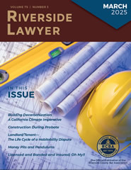 March 2025 - Riverside Lawyer Magazine