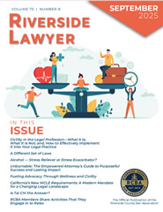 September 2025 - Riverside Lawyer Magazine