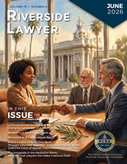 June 2026 - Riverside Lawyer Magazine