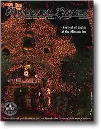 December 2007 - Riverside Lawyer Magazine