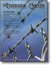 February 2015 - Riverside Lawyer Magazine