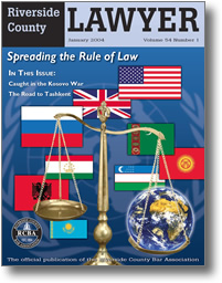 January 2004 - Riverside Lawyer Magazine