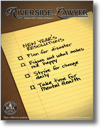 January 2008 - Riverside Lawyer Magazine