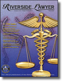 January 2015 - Riverside Lawyer Magazine