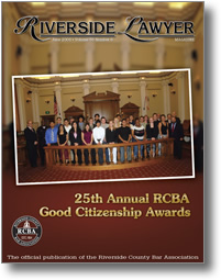 June 2006 - Riverside Lawyer Magazine