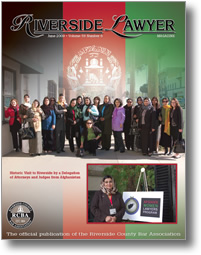 June 2009 - Riverside Lawyer Magazine