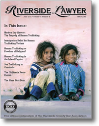 June 2011 - Riverside Lawyer Magazine