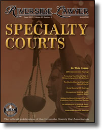 June 2015 - Riverside Lawyer Magazine