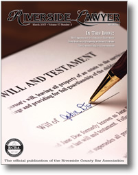 March 2007 - Riverside Lawyer Magazine
