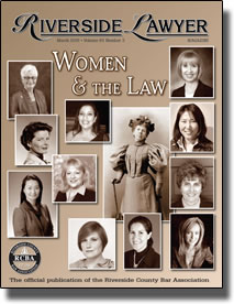 March 2015 - Riverside Lawyer Magazine