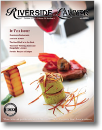 October 2008 - Riverside Lawyer Magazine