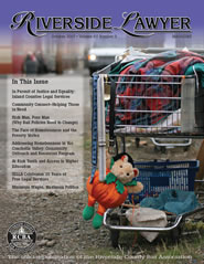 October 2015 - Riverside Lawyer Magazine