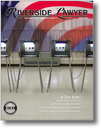 September 2008 - Riverside Lawyer Magazine