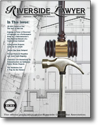 September 2014 - Riverside Lawyer Magazine