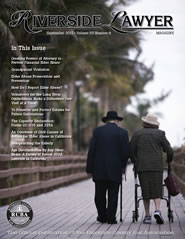September 2015 - Riverside Lawyer Magazine